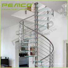 New Design Interior 304 Stainless steel pipe stair handrail